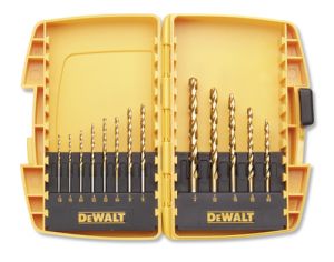 DeWALT DW1363 Titanium Drill Bit Set, 13-Piece