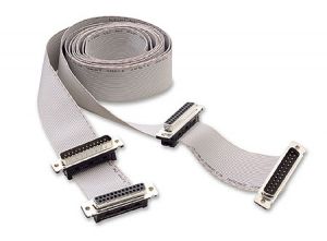 SPCtelco 4' DB25 Ribbon Cable Connector for RS232 Interfacing