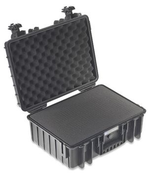 ArmaCase AC5000BF BLACK Watertight Case, FULL FOAM, 17x11.9x6.7