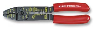Klein Tools 1001 All Purpose Wire Strip & Crimp Pliers, 22-8 AWG