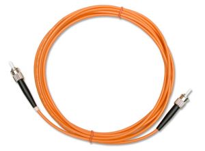 FiberXP ST to ST Fiber Optic Patch Cable Multimode Simplex, 3m