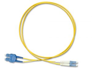FiberXP LC-SC BI Fiber Patch Cable Single Mode Duplex, 1m