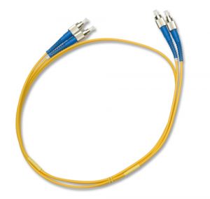 FiberXP FC to FC Fiber Optic Patch Cable Single Mode Duplex, 1m