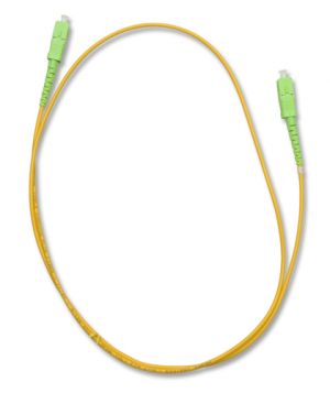 FiberXP SC/APC-SC/APC Fiber Patch Cable Single Mode Simplex, 1m