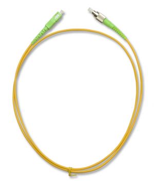FiberXP FC/APC-SC/APC Fiber Patch Cable Single Mode Simplex, 1m