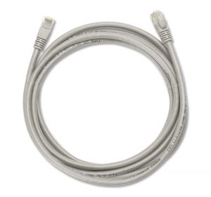 TrueConect 7ft Snagless Cat5e Patch Cable, Gray
