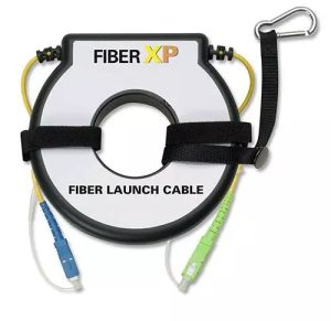 FiberXP SC/APC-SC/UPC SM Fiber Ring OTDR Launch Cable, 100m