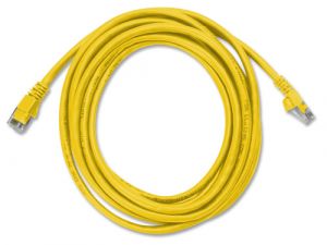 TrueConect 10ft Snagless Cat6 Patch Cable, Yellow