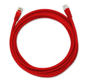 TrueConect 7ft Snagless Cat6 Patch Cable, Red