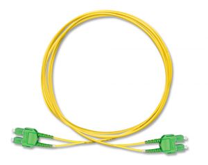 FiberXP SC/APC-SC/APC BI Fiber Patch Cable Single Mode Duplex 3m