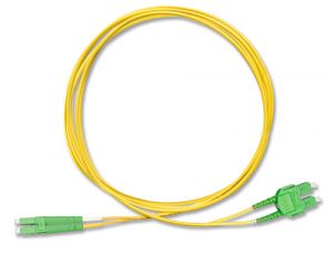FiberXP LC/APC-SC/APC Fiber Patch Cable Single Mode Duplex, 2m