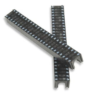 Telecrafter 59ES RG59 Coax Cable Clips for RB2, BLACK, Box/400