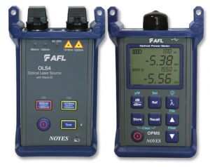 AFL SMLP-55-0907PR SM/MM Fiber Optic Test Kit w/Data Storage
