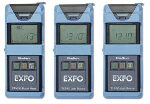 FBK-53 EXFO FiberBasix Contractor MM/SM Fiber Optic Test Kit