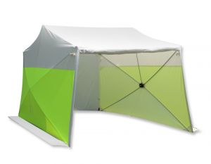 Pop N Work FX101012 Pop Up Tent, Roll-Up Door & X Frame, 10'x10'