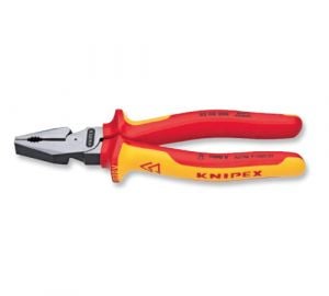 KNIPEX 0208200 US Insulated High-Leverage Combination Pliers, 8