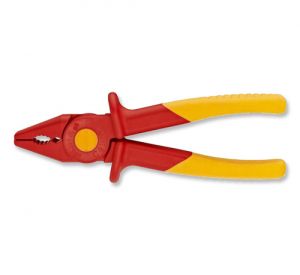 KNIPEX 986201 Insulated Flat Nose Plastic Pliers, 7-1/4