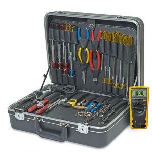 SPC47D-01 Standard Field Engineer Tool Kit w/DMM, 6-inch Molded Case
