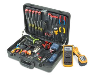 SPC495-93 Twisted Pair Telecom Tool Kit w/All Options, 5.5'' Case