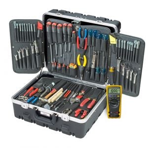 SPC95-01 Inch & Metric Field Service Tool Kit w/117 DMM, 9