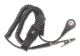 Desco 09088 SMALL Fixed Metal Expansion Wrist Strap, 6' Cord