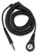 Desco 09181 Jewel MagSnap 12' Coil Cord for ESD Wristband