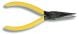Klein Tools D203-7C Long Nose Pliers w/ Side Cutters, 7''