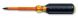 Klein Tools 662-4-INS Insulated Square-Recess Screwdriver, #2x4