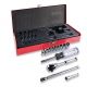 Klein Tools 65500 1/4'' Drive Socket Wrench Set, 13-Pc