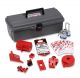 Brady 65289 Basic Electrical Lockout Kit w/ Toolbox