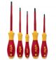 Wiha 32084 Insulated SoftFinish Slot/Phill Screwdriver Set, 5-Pc