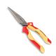 Wiha 32923 Insulated Industrial Long Nose Pliers, 8