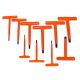 Cementex HKS-10T120 Insulated T-Handle SAE Hex Wrench Set, 10-Pc