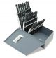Black Oxide Drill Bit Set, A-Z, 26-Piece