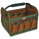 Bucket Boss 70012 Gatemouth Hard Tote Tool Bag, 8 Pockets