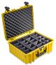 ArmaCase AC5000YD YELLOW Watertight Case, DIVIDERS, 17x11.9x6.7