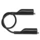 Pomona AL-B-12-0 Patch Cord with Alligator Clips, Black