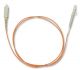 FiberXP SC to LC Fiber Optic Patch Cable Multimode Simplex, 2m