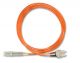 FiberXP SC to LC Fiber Optic Patch Cable Multimode Duplex, 3m