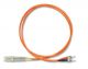FiberXP ST to LC Fiber Optic Patch Cable Multimode Duplex, 1m
