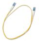 FiberXP LC to LC Fiber Optic Patch Cable Single Mode Duplex, 1m