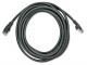TrueConect 10ft Snagless Cat5e Patch Cable, Black