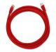 TrueConect 7ft Snagless Cat6 Patch Cable, Red