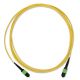FiberXP MTP/MPO-F APC BI 12-Fiber Optic Patch Cable Single Mode, 3m