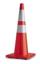 28-inch PVC Traffic Safety Cone with Reflective Collar