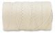 TrueConect 04440NAT Lacing Twine, 12-Ply Waxed Poly/281yd. Spool