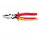 KNIPEX 0908240 US Insulated High-Leverage Lineman Pliers, 9-1/2
