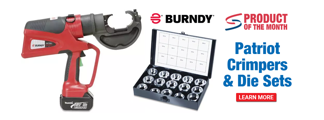 Product of the Month - Burndy Patriot Crimpers and Die Sets