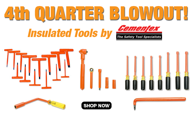 4th Quarter Blowout - Insulated Tools by Cementex