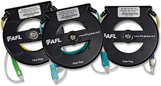 AFL fiber rings OTDR launch cables